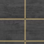 Geometric wall covering dark gray color, length 10 m, width 0.53 m, model 372-1