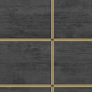 ورق جداري تصميم هندسي لون رمادي داكن 10 م × 0.53 م، موديل 372-1 | شركة بالبيد للديكور