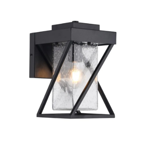 Outdoor Wall Lighting E27, Black Color, Size 17x20x28 cm | 49250