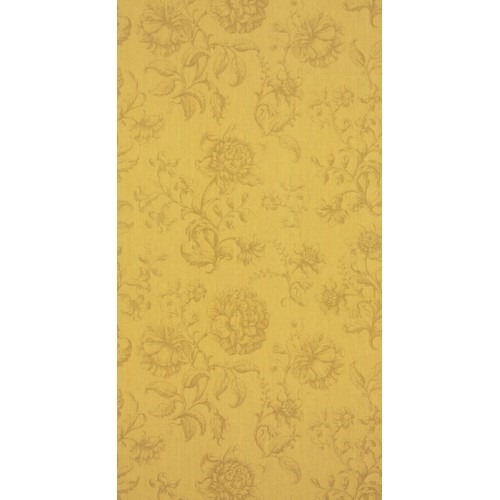 Dutch Floral Wall Covering 10m x 0.53m Gold Color, Model 17815 | Balbaid Decor Company