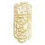 Islamic Metal Wall Plate with a Quranic Verse, Size 24x56 cm, golden Color