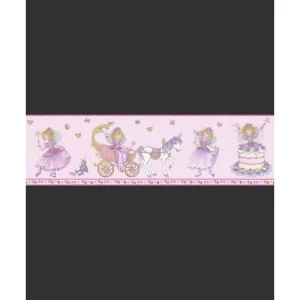 Youth and Children Wall Decoration Pink, 10m x 0.53m, Model 298901 | Balbaid Decor Company