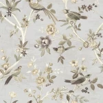 Italian wallpaper floral design 10m x 0.53 m, gray color, model  28845