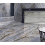 Indian Azul A Porcelain Floors, Glossy Surface, Size 240x120 cm