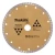 Depressed center cutting wheel, size 180 x 22.23 mm, Makita brand, model D-37611
