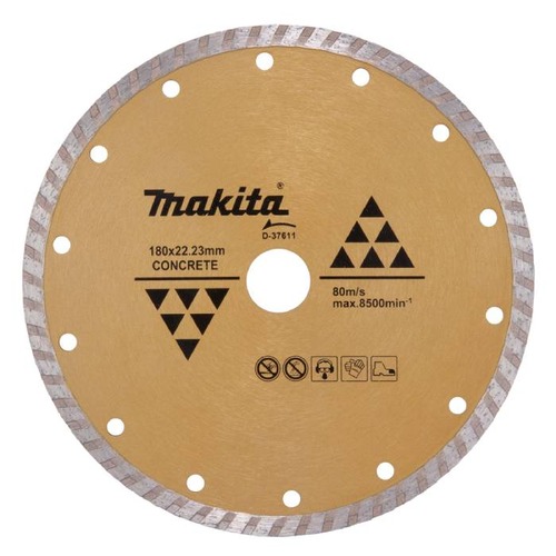 Depressed Center Cutting Wheel 180x22.23 mm, Model D-37611 | Makita | ARAB PROS COMPANY