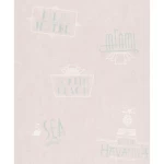 ورق جدران شبابي لون وردي، طول 10 م، عرض 0.53 م، موديل 476200  