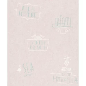 Youth Wall Decoration Pink Color, 10m x 0.53m, Model 476200 | Balbaid Decor Company