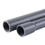 UPVC Pipes NPF Brand For Electrical Systems Nominal Pressure 4 Bar Outside Diameter 90 mm Thickness 1.8 mm Gray Colour