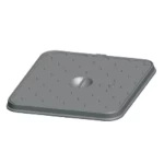 غطاء منهول  حديد زهر 500×500 مم، مربع الشكل  حموله 1.5 طن  لون رمادي | مصنع سعودي كاست