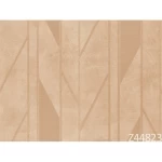 Italian wall covering, beige color, length 10 m, width 0.73 m, model 44823