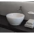 Bathroom Washbasin Over Counter Top Size 44 cm, White Color | Saudi Ceramics Factory