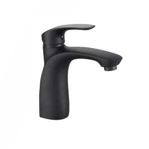 Lima Bathroom Washbasin Mixer Black Color | ALHashim Sanitary Tools