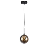 LED Ceiling Hanging Light, Black Color, Dimensions 150x1200 mm