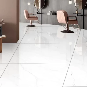 بلاط ارضيات بورسلان مقاس 80 ×80 سم، لون ابيض، موديل ستاتاريو | شركة ابيات