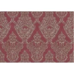 ورق حائط كلاسيك لون أحمر ، طول 10 م، عرض 1.06 م، موديل 81901