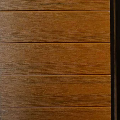 External WPC Wall Cladding Size 290x14.5 cm Thickness 20 mm Brown | Model 100281