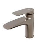 Washbasin Faucet, Size 15.4×16×4.4 cm, Matte Nickel