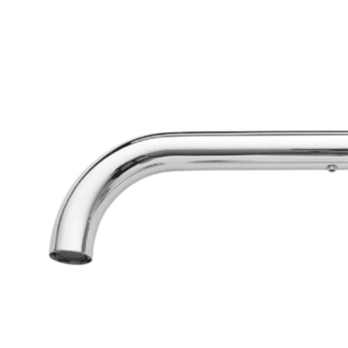Wall Washbasin Tap With Frame Depth 20 cm Width 7 cm Shinny Chrome | Hatch Company