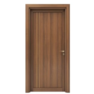 Premium Solid Entrance Door 235x115 cm, 6 cm Thick, Brown | YT-93670182