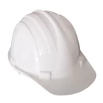 Head protection helmet  Weight   250 gm  White  Color