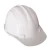 Head protection helmet  Weight   250 gm  White  Color