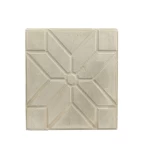 Decorative Wall Tiles with Unique Designs, Size 40x40 cm, Thickness 5 cm, Cement Color | Al-Sarif Company
