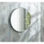 Circle Wall Mirrors Size 120x120x5 cm, Black Color, Cirkel Design