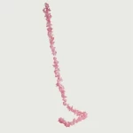 حبل ورد صناعي، مقاس 200×4 سم، لون زهري