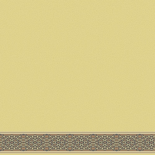 Mosque Carpet Beige Color, Thread Length 12 mm, Islamic Ornament, Model Saja | 