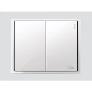 Double Directional Switch D3 Piano 7×7 cm 10 Amp White Color | Art DNA
