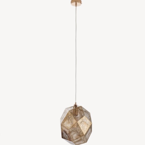 Ceiling Pendant Light 32x32x135 cm, Gold Color | Abyat Company