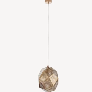 Ceiling Pendant Light 32x32x135 cm, Gold Color | Abyat Company