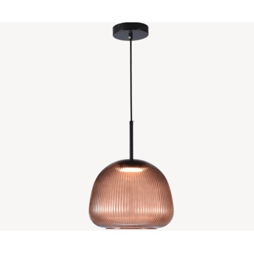 Curated Pendant Light Modern 77x52x29 cm, Red Color | Abyat Company