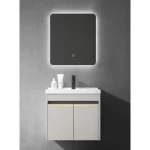 Ceramic Bathroom Washbasin, Size 60 cm, Creamy Color