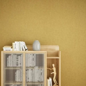 Plain Design Wallpaper 10 mx50 cm, Golden Color | 