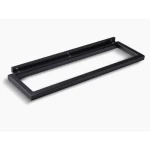 ستاند مناشف ستانلس ستيل كوهلر، مجموعة ماكسي سبيس، لون اسود