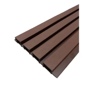 Chinese External Wood Substitute Floor Size 20×2.9 cm Dark Brown | Rose Design for modern decorations
