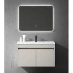 Bathroom Washbasin Ceramic Basin Size 80 cm, Creamy Color