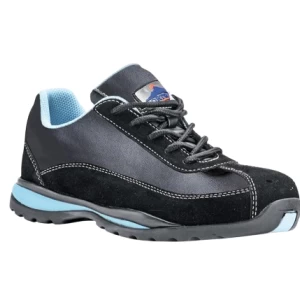 Safety Training Shoes Size 36 Rubber Slip-Resistant Black for Women | Reda Safe