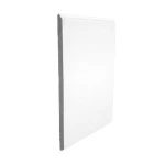 إكسسوارات جداريه فايبر، لون أبيض، ابعاد 240 ×17×0.8 سم