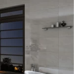 Glossy Ceramic Wall Tiles, Light Beige Color, 30x60 cm, Rectangular Shape, Thickness 9 mm | Saudi Ceramics