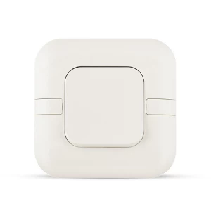 Switch 1 Gang Single Pole Wide Rocker 20 Amp, White, 7x7cm, 250V | Spectra