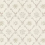 ورق جداري تصميم كلاسيك لون بيج فاتح، طول 10 م، عرض1.06م، موديل 82824