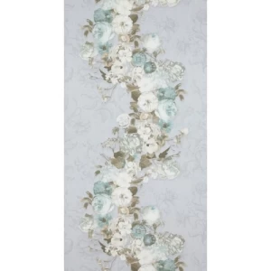 Dutch Floral Wallpaper 10m x 0.53m Gray, Model 17790 | Balbaid Decor Company