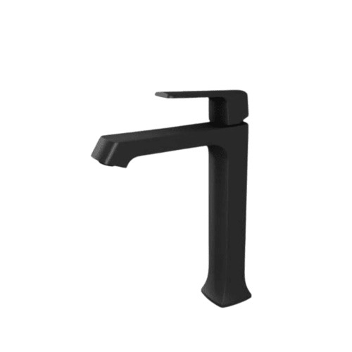 Wash Basin Faucet Long, Matt Black Color | Albayt Alaniq Sanitary Tools