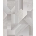 Geometric wallpaper, gray color, length 10 m, width 0.53 m, model G56629  