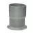 UPVC Coupling diameter 8 inch, Grey Color | Bahra Cables 