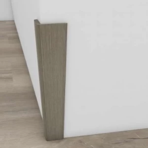 زاوية فايبر 240×3×3 سم، لون رمادي | خط  الفخامة