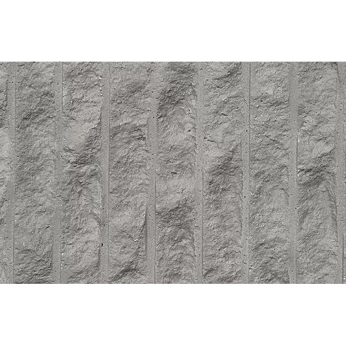 Broken Linear Clay Cladding Panels Stone Alternative, Gray, 2440×1220 mm | MCM Clay Cladding